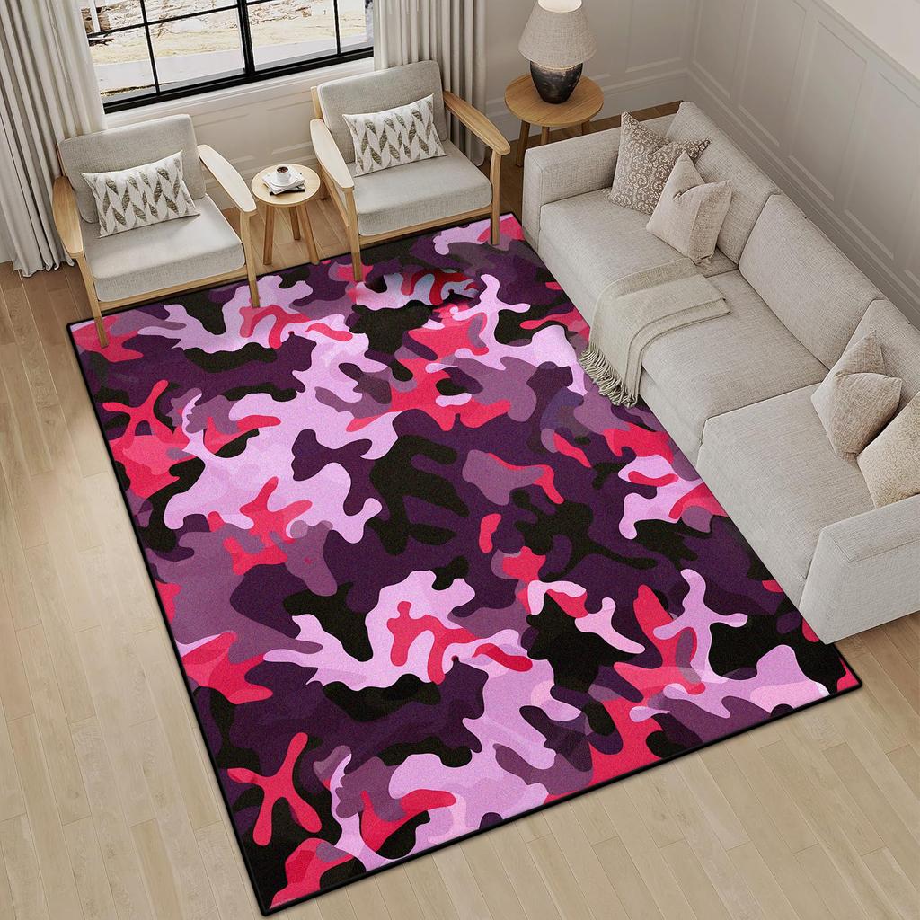 Modern Abstract Carpet Bedroom Decoration customizable Rugs Sofa Side Living Room Soft Fluffy flannel office Floor Mat Lounge