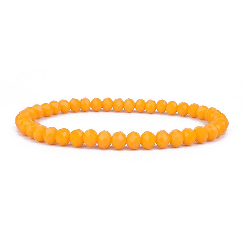 Mini Geslepen Kristal Armband Dames Luxe Kralen Dames Armband Mode 6/8mm 41kleur Kristallen Kralen Armband Vriendschap Sieraden