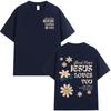 Good News Jesus Loves You Christian Bible Verse Tshirts Unisexs Women Clothing Fashion Harajuku Short Sleeves T Shirts Streetwear