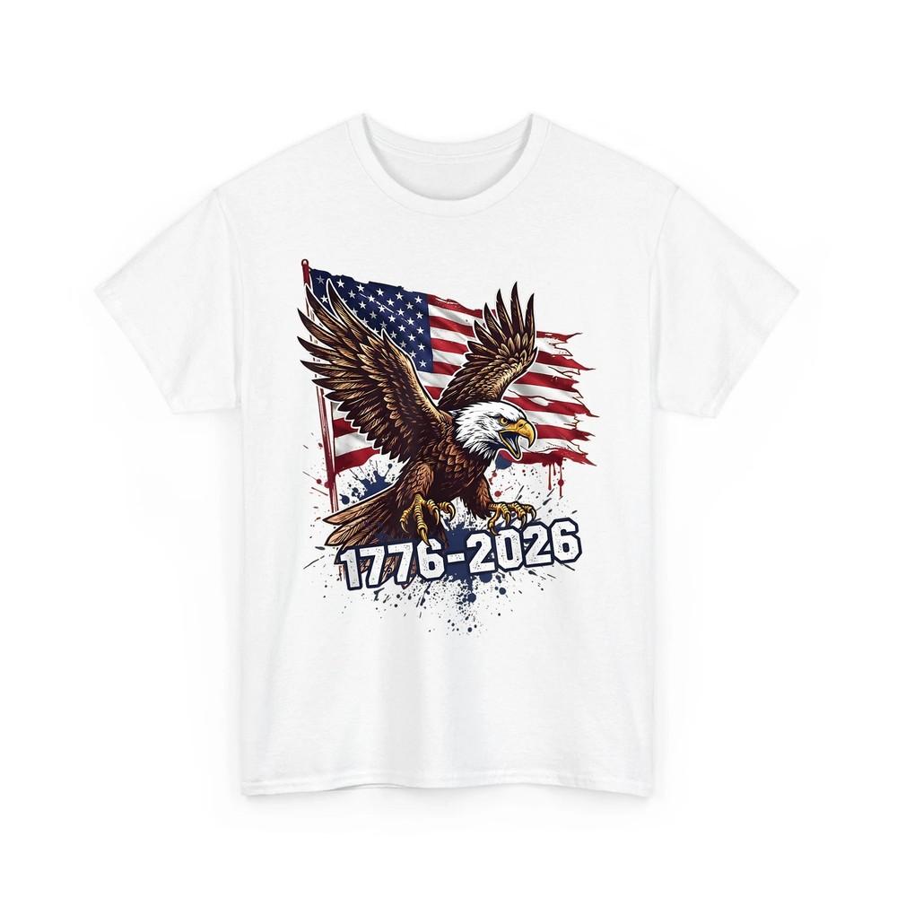 250 Years America Anniversary 1776 Bald Eagle 250th Birthday Patriotic TShirt Unisex T-Shirt S