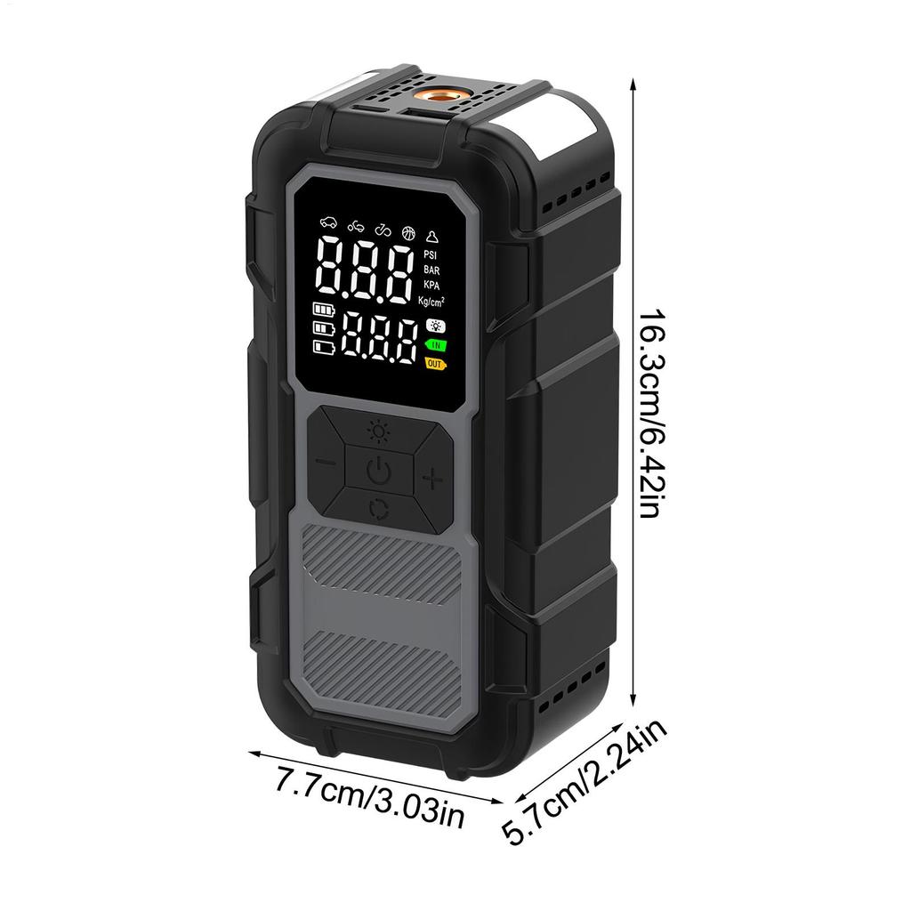 NEW Jump Starter For Car 12V 4000A Power Bank Portable Battery Jump Starter For Inflating Tires Long Trips Urban Road Commuting