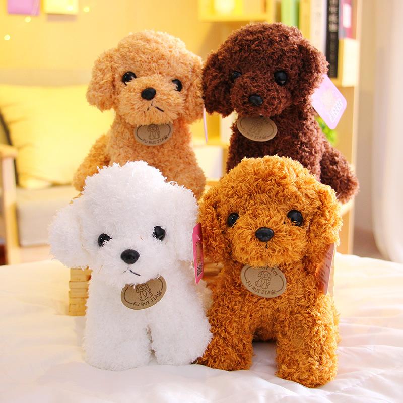 Teddy Dog Plush Toy Doll Puppy Doll Cute Poodle Gift for Children