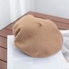 Berretto Donna Britannico Vintage Autunno e Inverno Lana Pittore Cappello Signora Cappello Bocciolo Versatile Tendenza ins