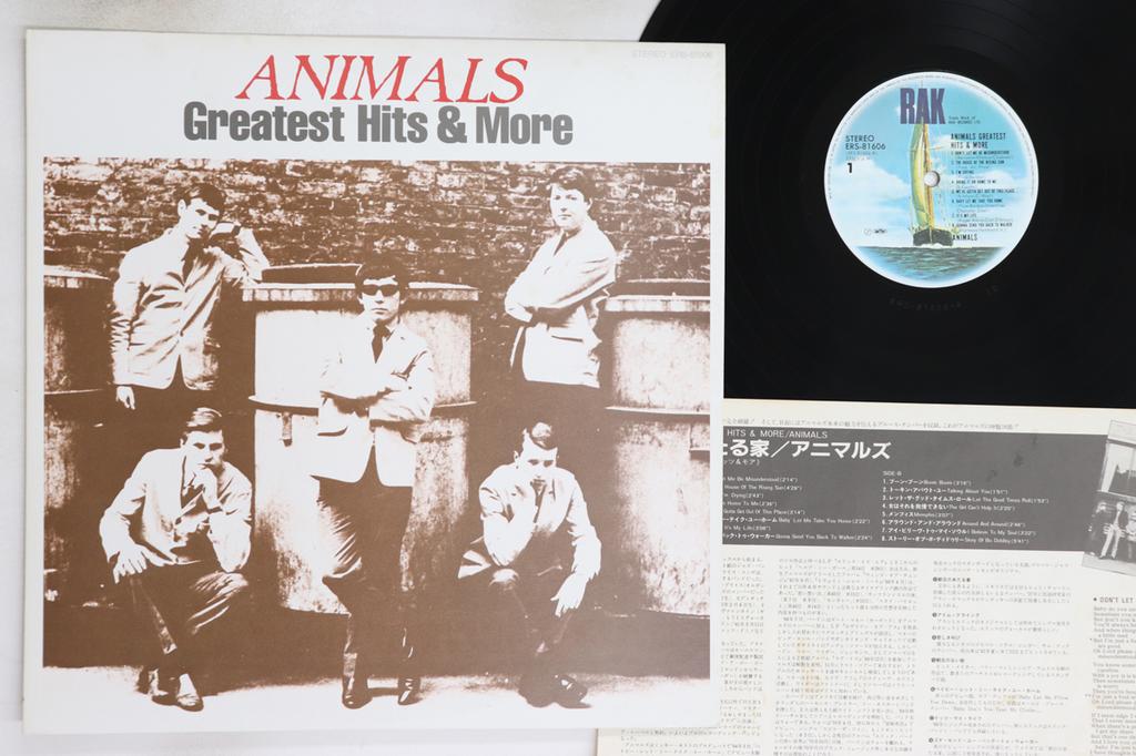 LP Record ANIMALS - Greatest Hits And More ERS81606 RAK 1983 Japan Rock Used
