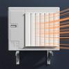 Deflector Paravant pentru Condensator AC Exterior, Capac Ghidaj Vânt din Oțel Galvanizat Gard Compresor, Potrivire Universală pentru Aparat de Aer Condiționat