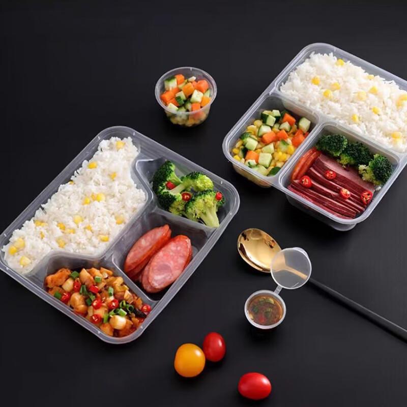 Aoran Disposable Divided Lunch Containers