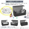 Deck Trading Card Card Storage Box 37 Cards or 500 Cards with Magnetic Large Capacity with 5 Strong Magnetic PU Compatible with Various Card Games and