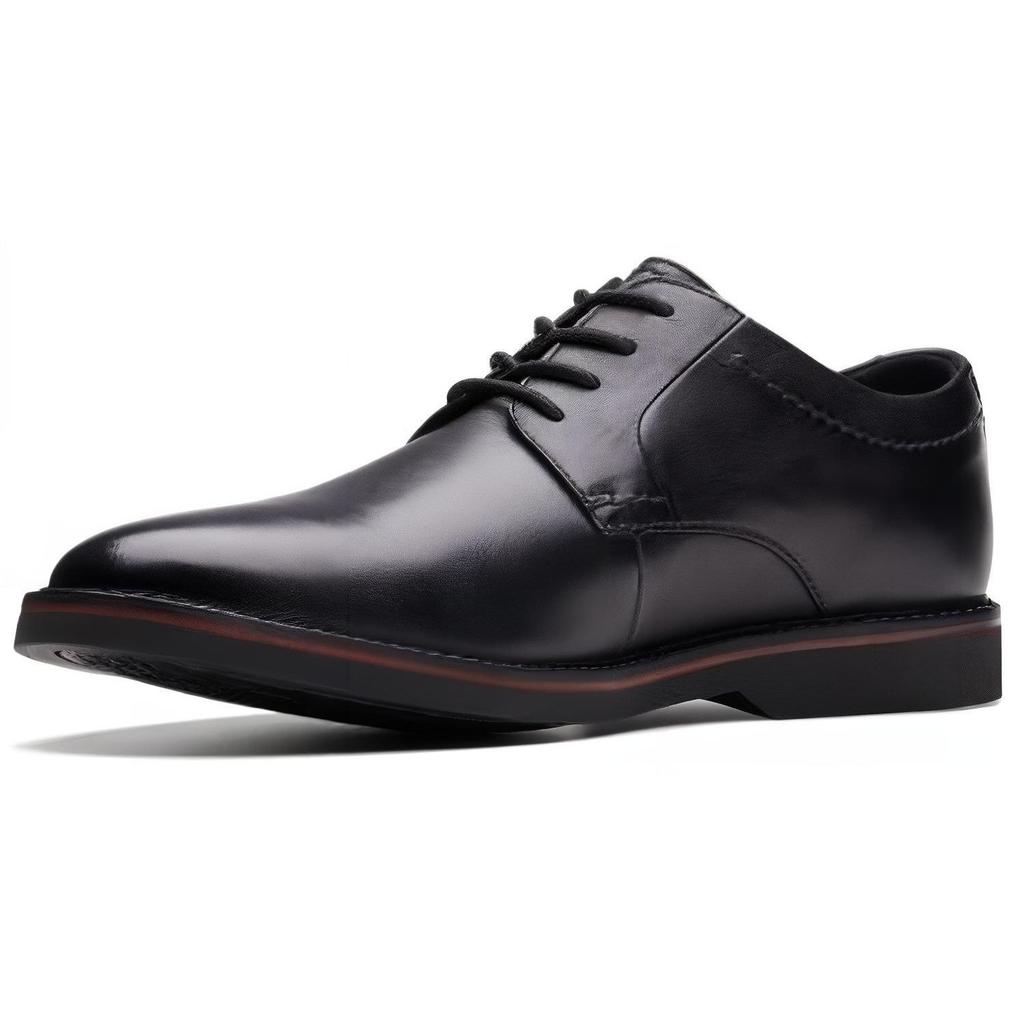 Clarks Leather Casual Versatile Comfortable Dress Shoes Men shoes Black 261736087