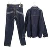Unused VAST222 19ss Made In Japan Rigid Raw Denim Denim Jacket Setup 2 Men's Used