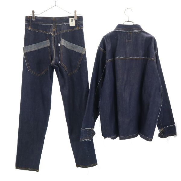 Unused VAST222 19ss Made In Japan Rigid Raw Denim Denim Jacket Setup 2 Men's Used