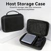 Bolsa de Viagem Portátil para Host de Mini Computador com Material EVA e Múltiplos Compartimentos de Armazenamento