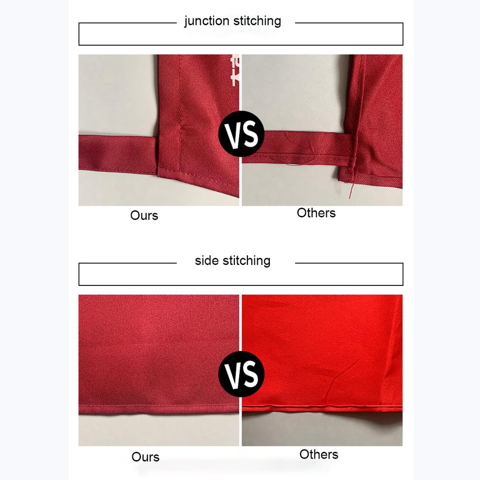 12 Pcs/pack Unisex Black Apron with 2 Front Pockets, Machine Washable, Used In the Kitchen To Make Barbecue