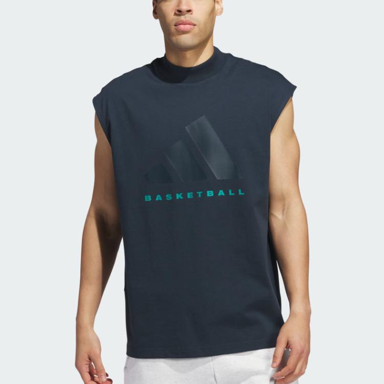 New Adidas BASKETBALL COLLECTION CHAPTER 03 LOGO TANK JI9119
