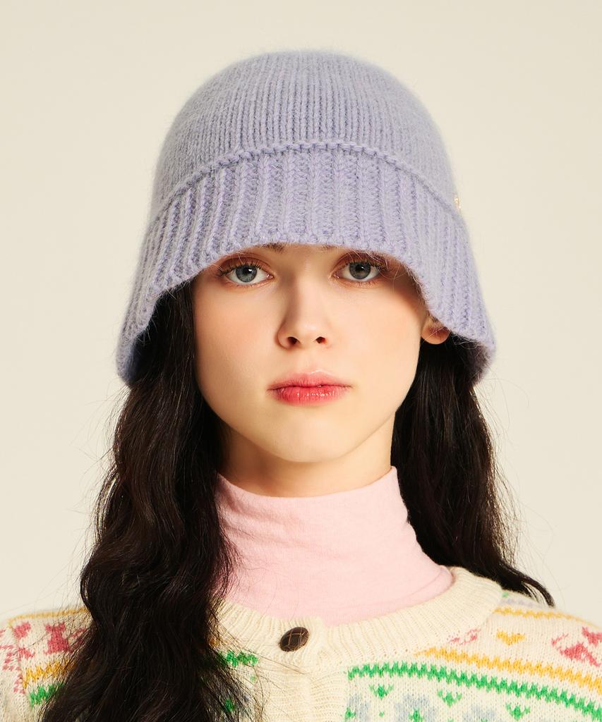 Hwaiteusaenjeu Angora Bucket Hat Basi (8 Colors)
