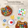 Montessori Color & Shape Recognition Blocks - Cognitive Development & Parent-Child Interaction Game