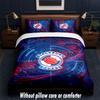Blackburn Rovers Football Design Bed Bedding Set 1 Duvet Cover + 2 Pillowcases Soft Breathable Household Bed Linens