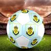 Burnley Football Club Soccer Ball, colorful, suitable for all ages, machine-stitched, PVC material, competition grade, durable and high bounce