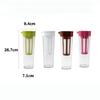 Portable 1L Cold Brew Coffee Pot Plastic Large Capacity Juice Kettle High Temperature Resistance with Filter Summer Teapot