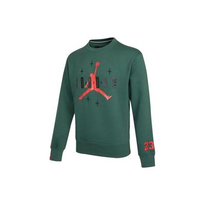 Air Sports Casual Crew Neck Sweatshirt Men Tops Green DO9153-333