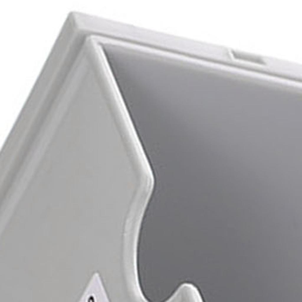 Desktop Storage Box Plastic Desk Makeup Organizer Stationery Supplies Storage Box with Drawer Grey
