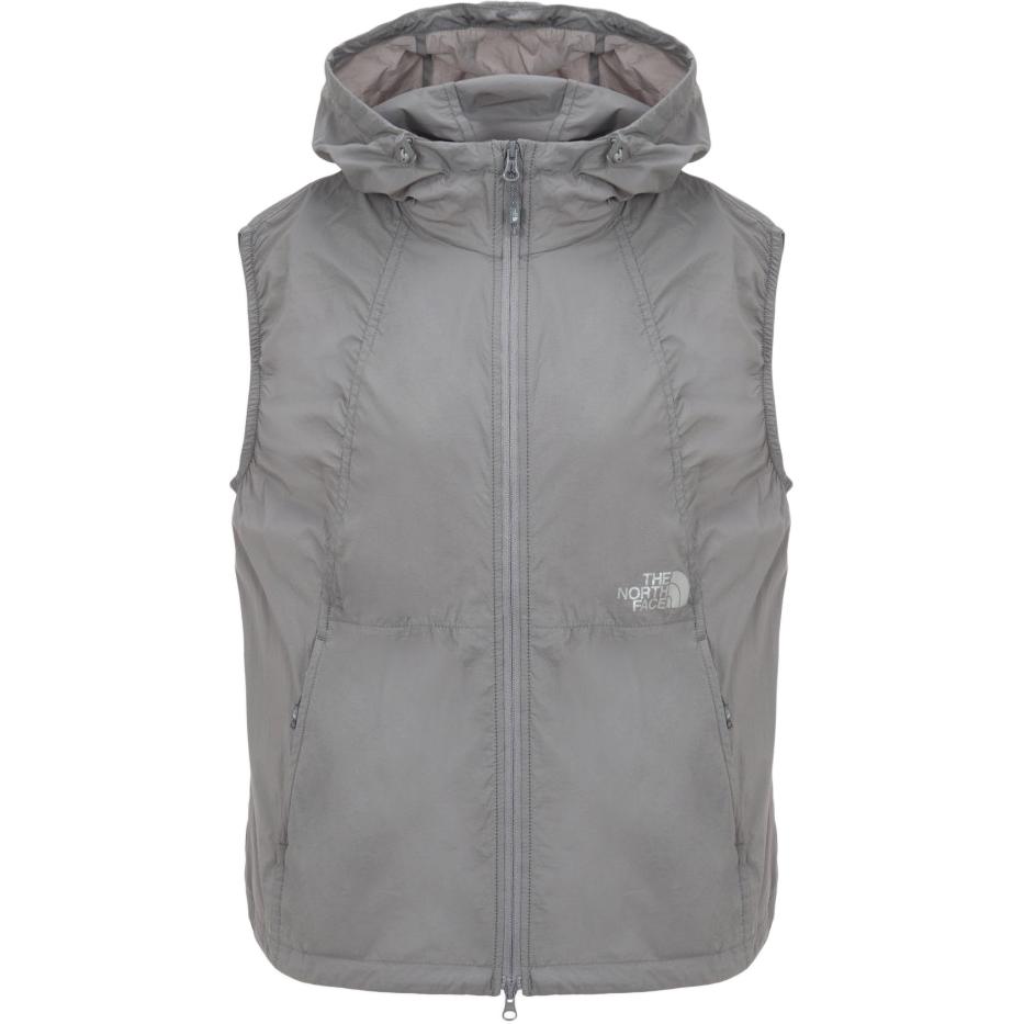 The North Face Logo Zip Hooded Vest Women Vests NV5VS02C