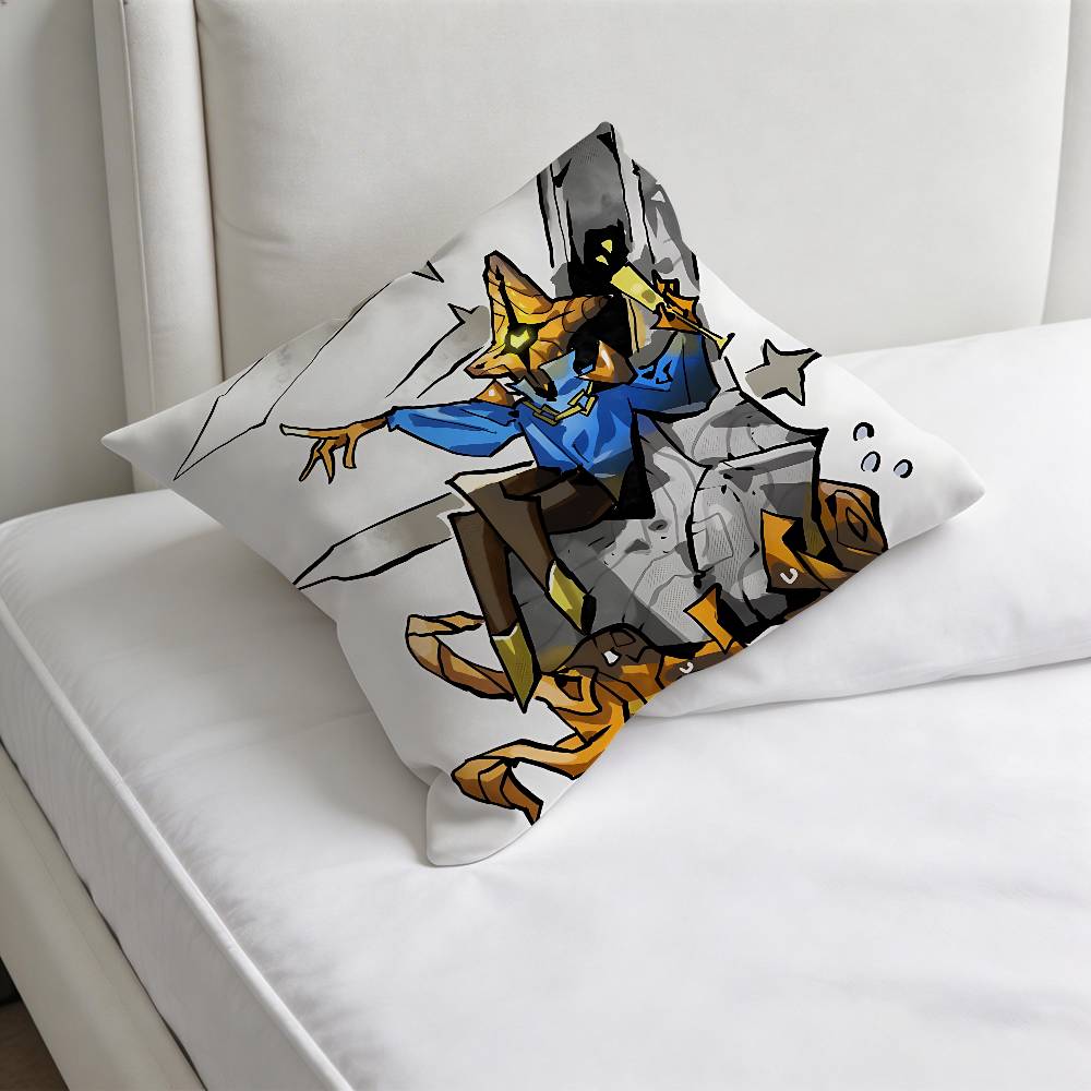 Hot Game SSlay the Spire Square Pillow Cover Decorative Throw Pillow Case for Sofa Couch Bed Home Car Living Room Decoration