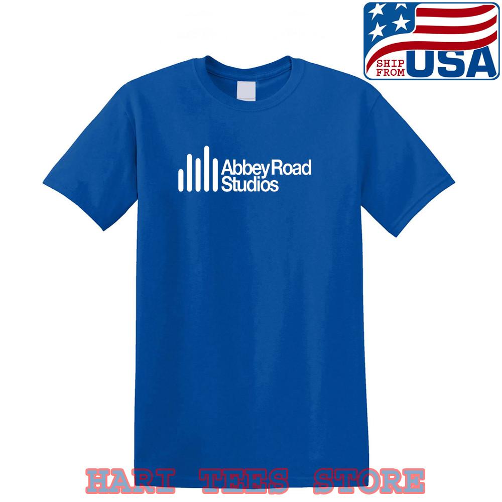 Abbey Road Studios  Royal Blue Size S-5XL Unisex T-Shirt XL