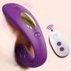 Vibratore a Controllo Remoto Vibratore a U per Donna Stimolazione del Clitoride Punto G Massaggio Vaginale Masturbazione Femminile Giocattoli Sessuali per Donne