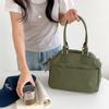 Wave Point Fashion Single Shoulder Crossbody Bag Women's Summer New Style Casual Style Large Capacity Bowling Bag Handbag