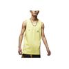 Jordan Sports Letter Print Casual Tank Top Men Tops Light-Lemon-Yellow DX9606-706