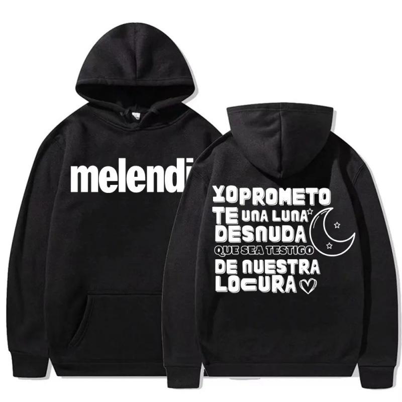 Rapper Melendi Album Tour Mikiny s potiskem dopisů