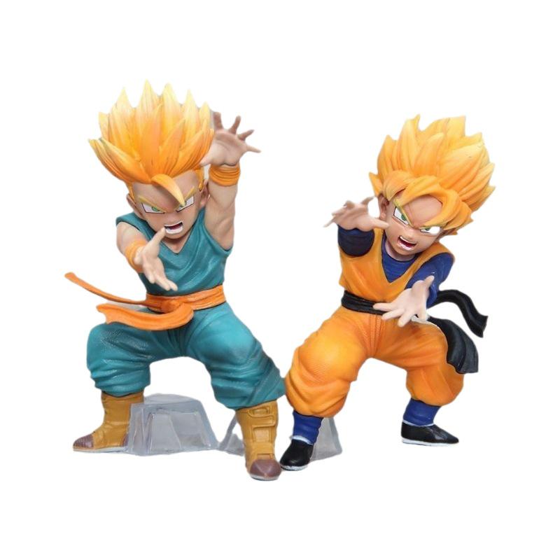 Dragon Ball Goten & Trunks Fusion Kamehameha Figurine Ornament