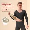 Men's German Velvet Thermal Underwear Set: Autumn Top and Bottom with Plus Velvet Pajamas
