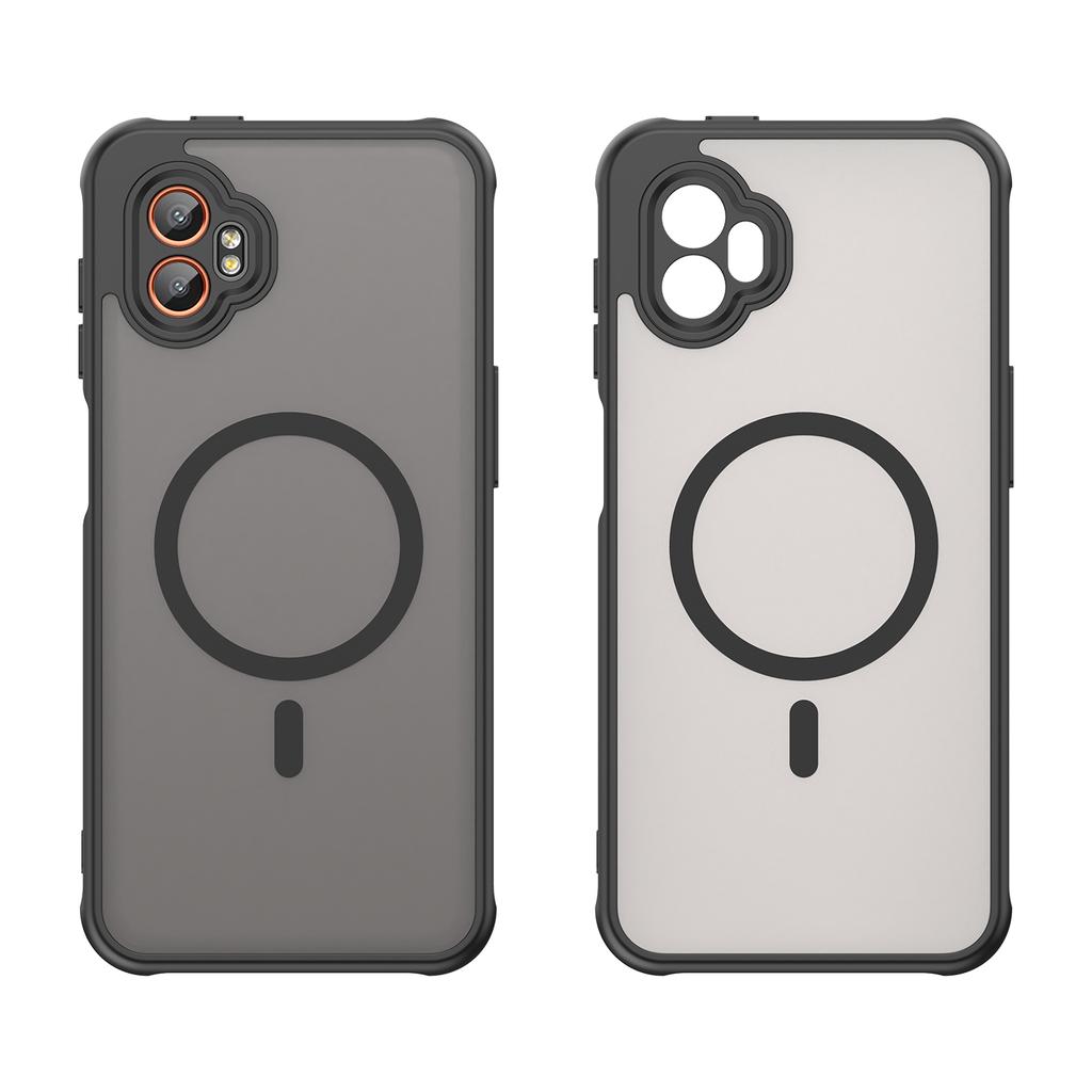 For Samsung Galaxy XCover7 Pro Case Compatible with MagSafe Anti Drop PC+TPU Phone Cover