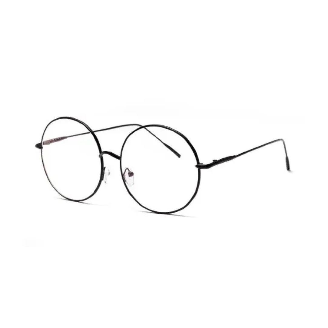 Oversized Round Metal Anti Blue Light Woman Reading Glasses Men Clear Lens Vintage Eyeglasses Presbyopia Large Computer Goggles Anti Blue Light 0