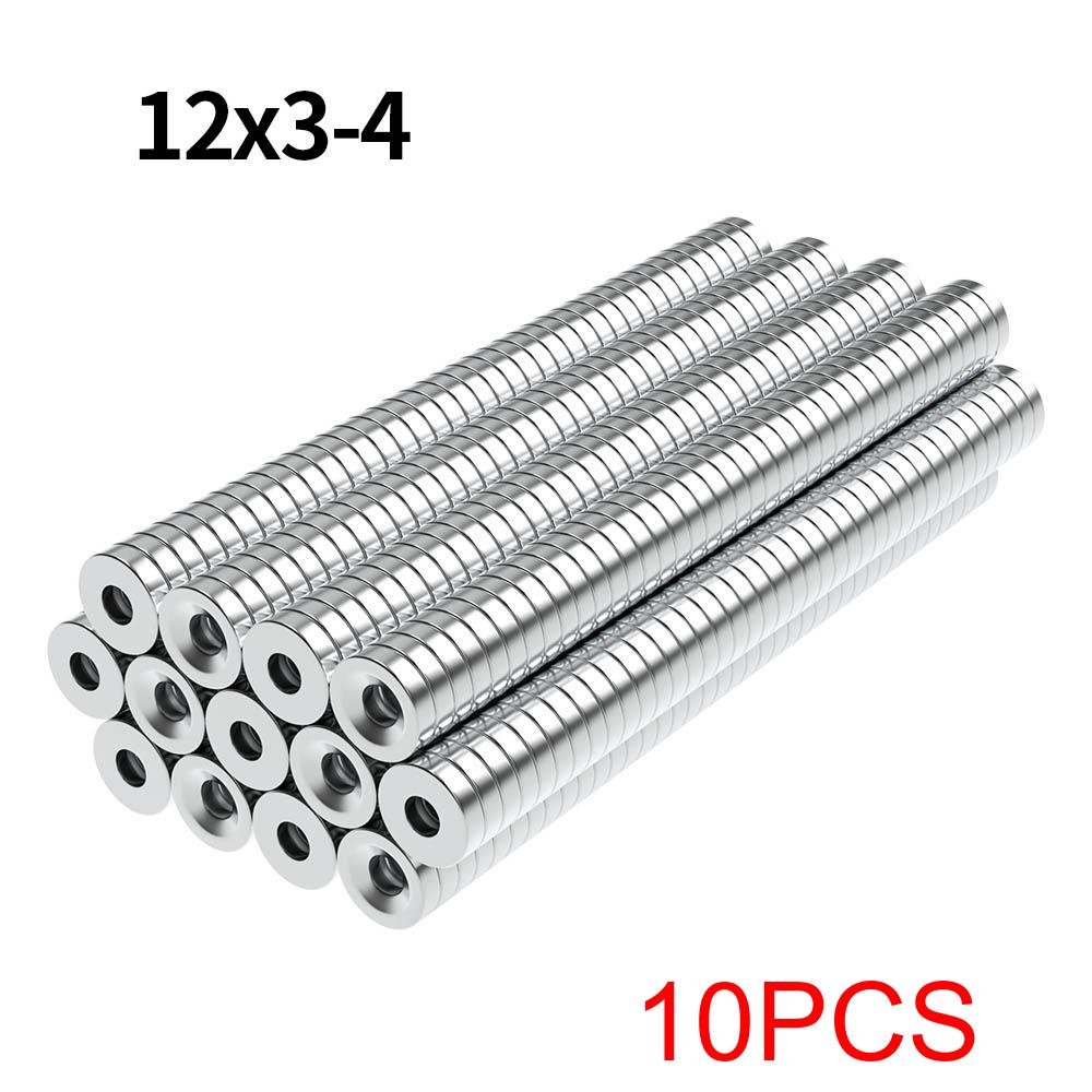 N35 Super Strong Neodymium Magnet NdfeB Permanent Magnetic Imanes Round With Holes Powerful Magnets Refrigerator Magnet