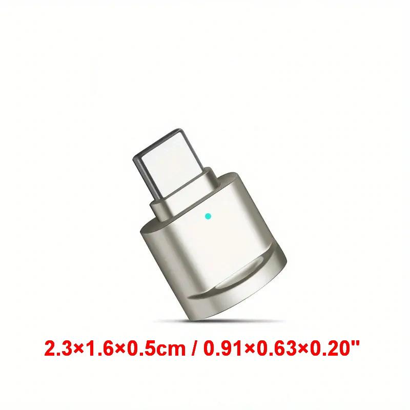 Mini Usb 3.0 Type-C To Tf Card Reader Aluminum Alloy Memory Card Adapter High Speed