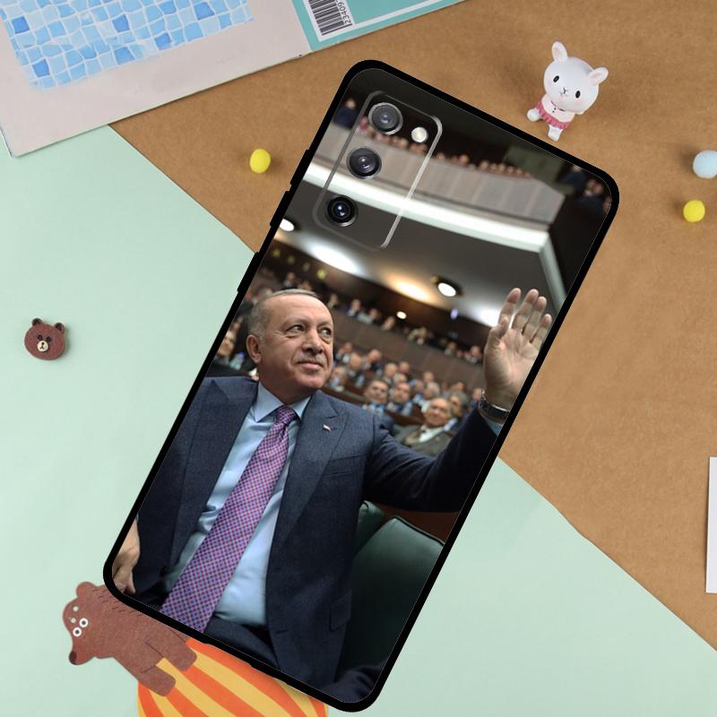 President Turkey Recep Tayyip Soft Case For Samsung Galaxy S25 Ultra S9 S10 S20 S22 S21 Plus S23 FE S24 Ultra Funda Cover
