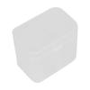 2 Grids Nail Art Cotton Pads Swabs Container Organizer Storage Box Case2pcs