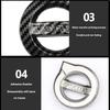 Emblems Car Styling ABS Car Steering Wheel Center Sticker For Volvo V60 V40 XC90 S60 XC60 V70 S90 XC40 S80 V90 EX90 Emblem Acces