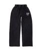 CREAM SODA LAB Quarter Teamplay Pigment Wide String Pants Black White