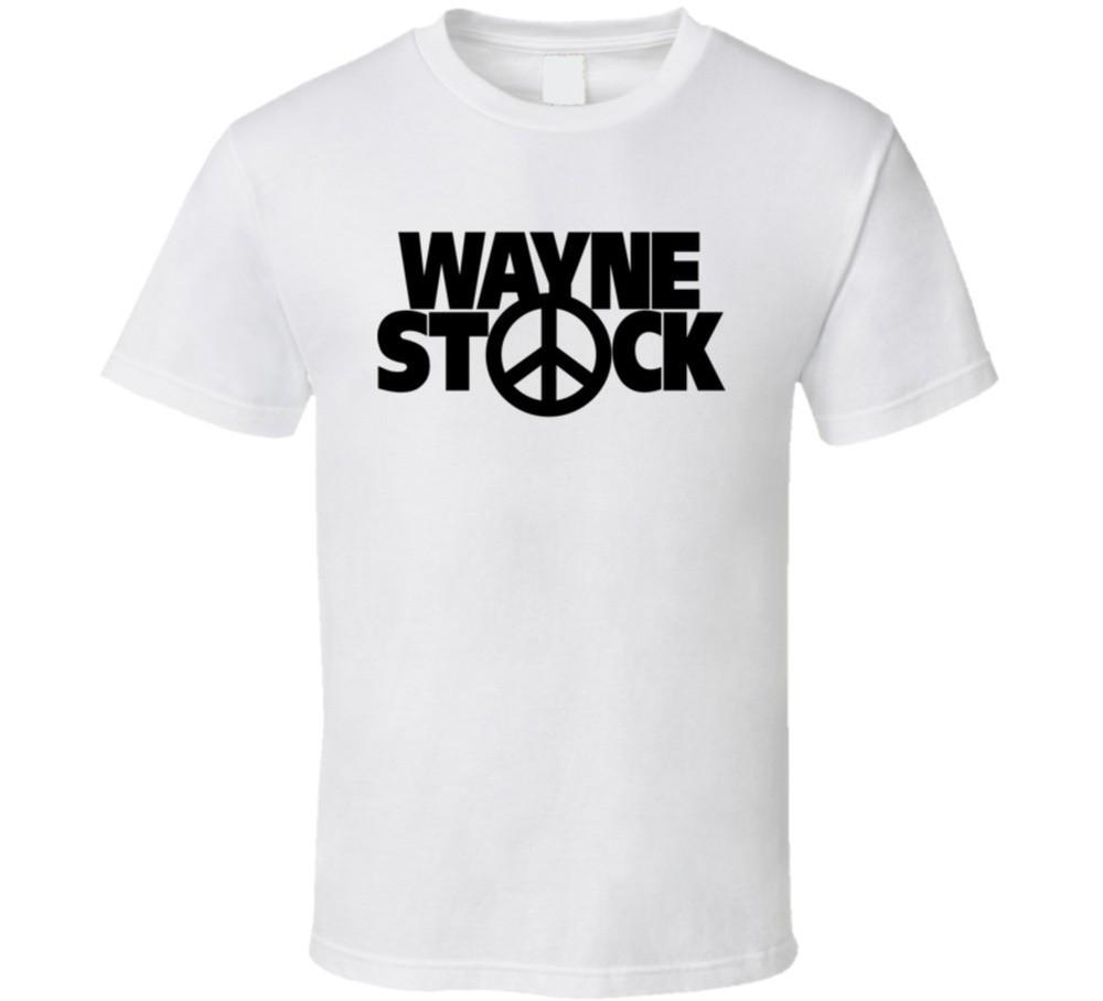 Wayne s World Wayne Stock Retro Movie T Shirt  Unisex T-Shirt S