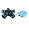 Indoor Cat Tunnel 5 Way Pet Play Tunnel Collapsible Tunnel Tube Kitty Tunnel Peek Hole Toy Pet Toys