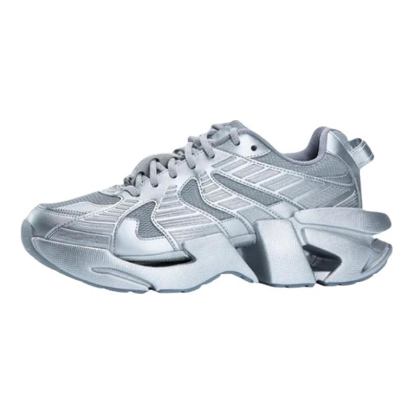 FILA Space Fashion Comfortable Lifestyle Shoes Women Shoes Silver F12W433119FSA