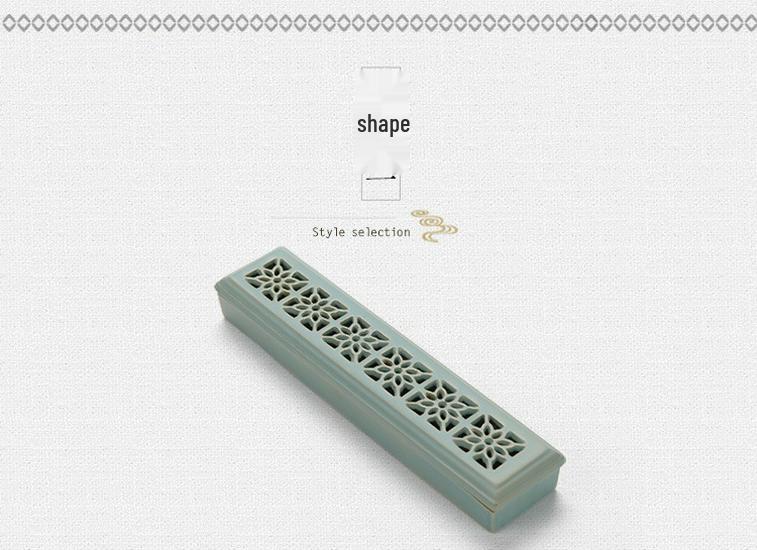 Creative Sandalwood & Agarwood Incense Holder and Burner for Sticks and Coils