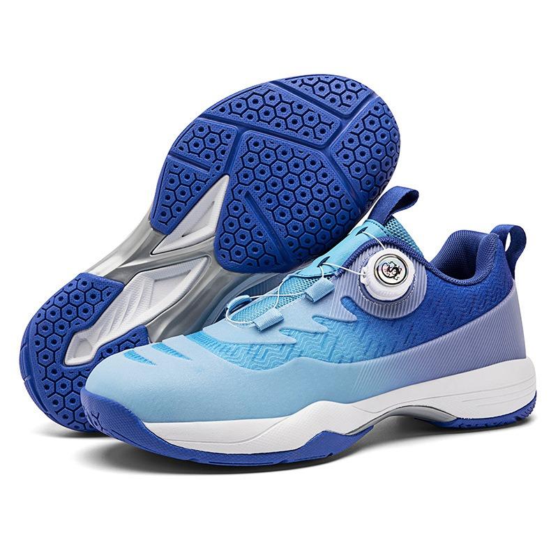 Mandarin duck badminton shoes rotating buckle male and female students table tennis shoes tennis volleyball sports shoes casual shoes