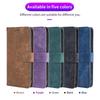 Tecno Pova 4 Pro / LG8n Leather Phone Case with Card Slot and Anti-theft Flip Design, Crossbody Style