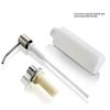 1Pcs Manually Pressing Soap Lotion Dispenser 350Ml Stainless Steel Sink Soap Dispenser Liquid Soap Bottle Kitchen Accessories