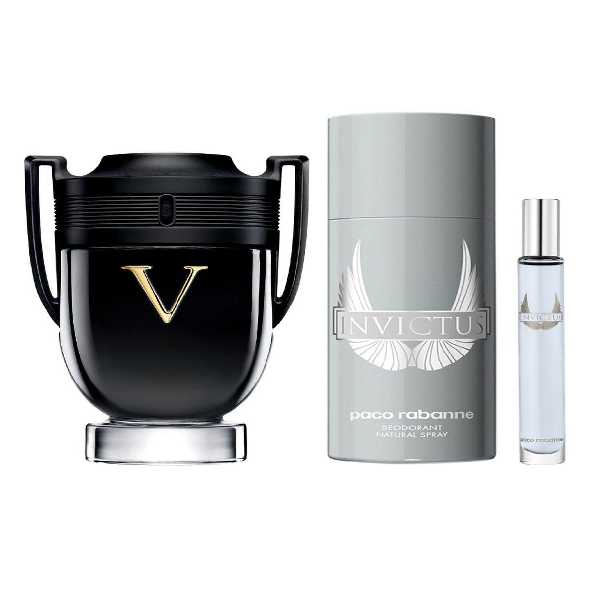 Set de Parfum Homme Paco Rabanne INVICTUS EDP 14728₽