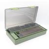 Clear Lid Tackle Box Case Fishing Lures Baits Hook Storage Case Multi Compartment Fishing Tackle Storage Box